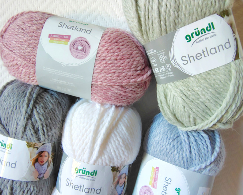 Gründl Shetland lot de 5 pelotes