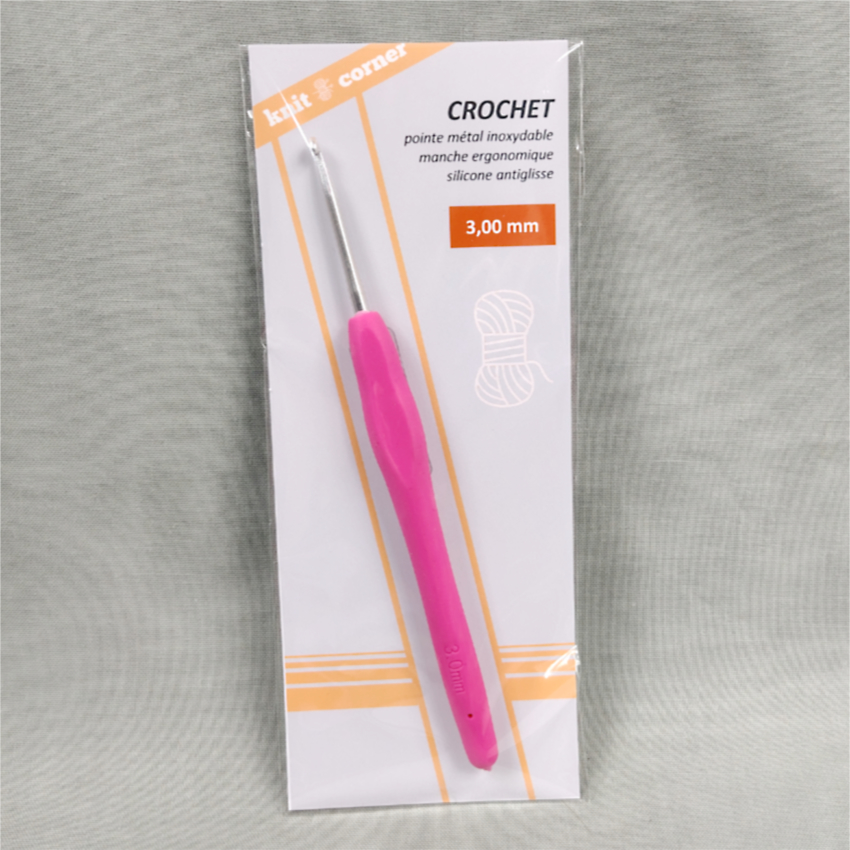 Crochet ergonomique soft touch