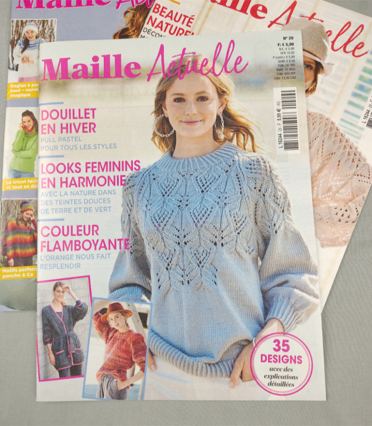 Mailles Actuelles lot de 3 magazines