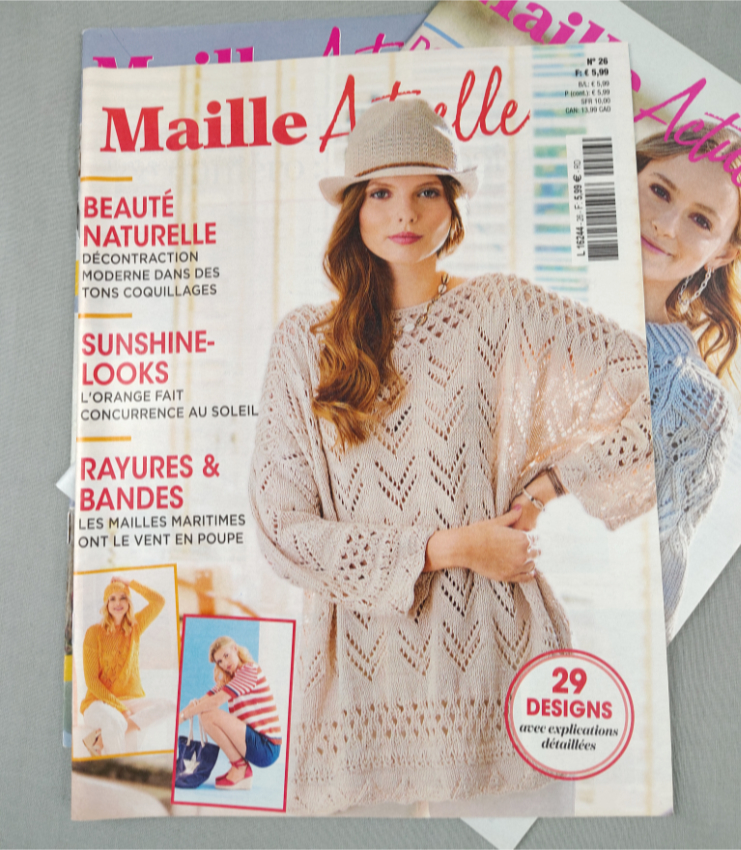 Mailles Actuelles lot de 3 magazines