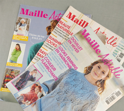 Mailles Actuelles lot de 3 magazines