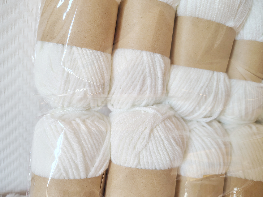Mérinos & Coton lot 10 pelotes