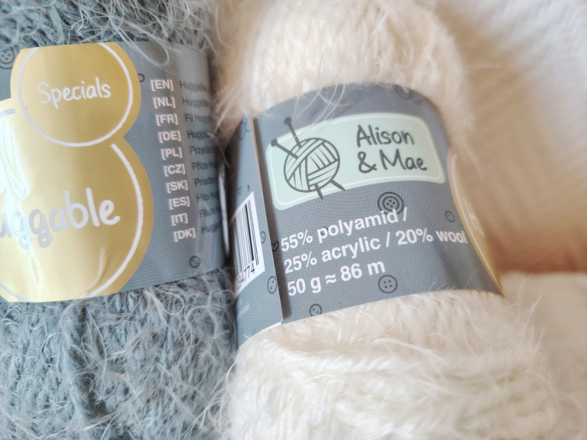 Huggable Alison & mae lot 2 pelotes
