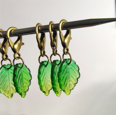 Marqueurs feuilles translucides