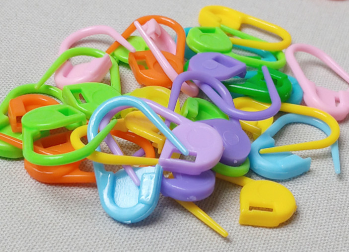 Anneaux marqueurs plastique colorés