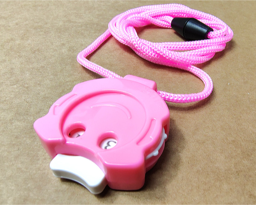 Compte-rangs pendentif rose