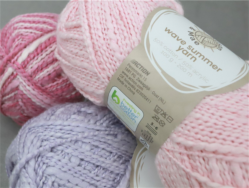 Wave Summer Yarn d'Alison & Mae lot de 3 pelotes