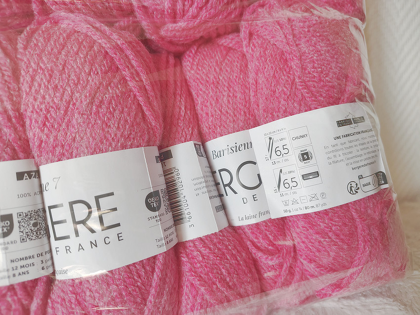 Barisienne 7 rose Azalée de Bergère de France