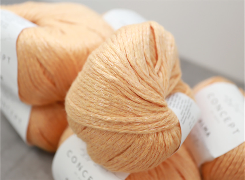 Calma de Katia Concept coton orange Katia tricot crochet accessoires