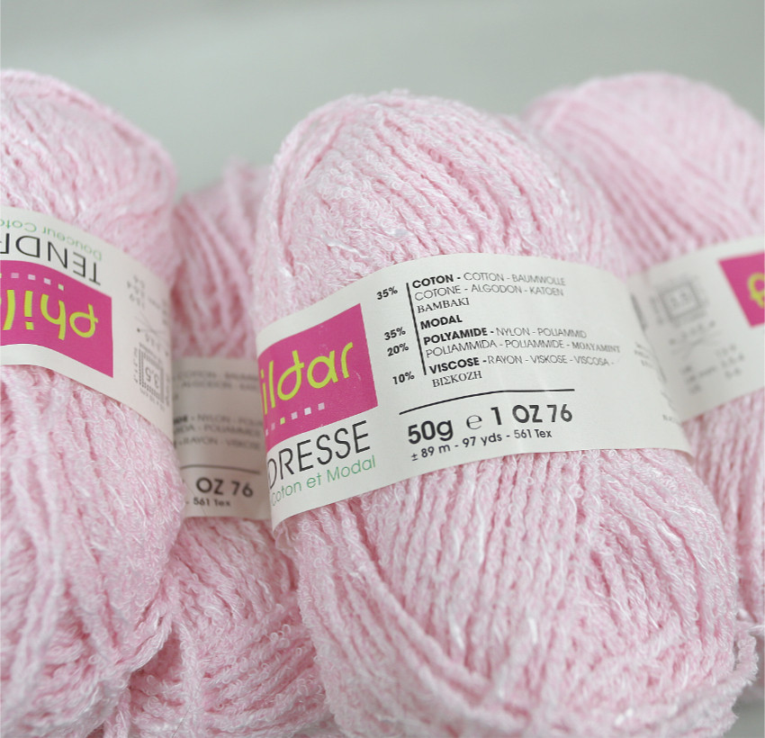 Phil Tendresse rose Phildar lot de 5 ou 10 pelotes Phildar tricot crochet accessoires