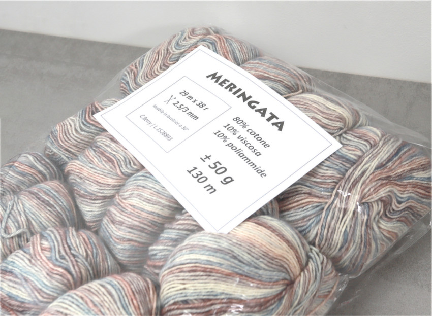 Meringata lot 15 pelotes multicolores tricot crochet accessoires