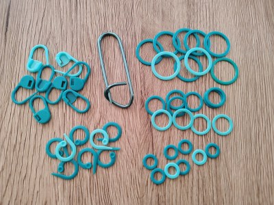 43 marqueurs de mailles Knitpro Mindful plastique