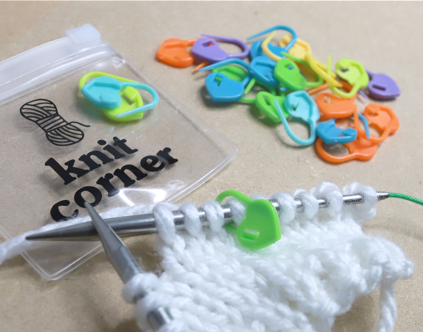 20 marqueurs de mailles coeurs KnitCorner tricot crochet accessoires